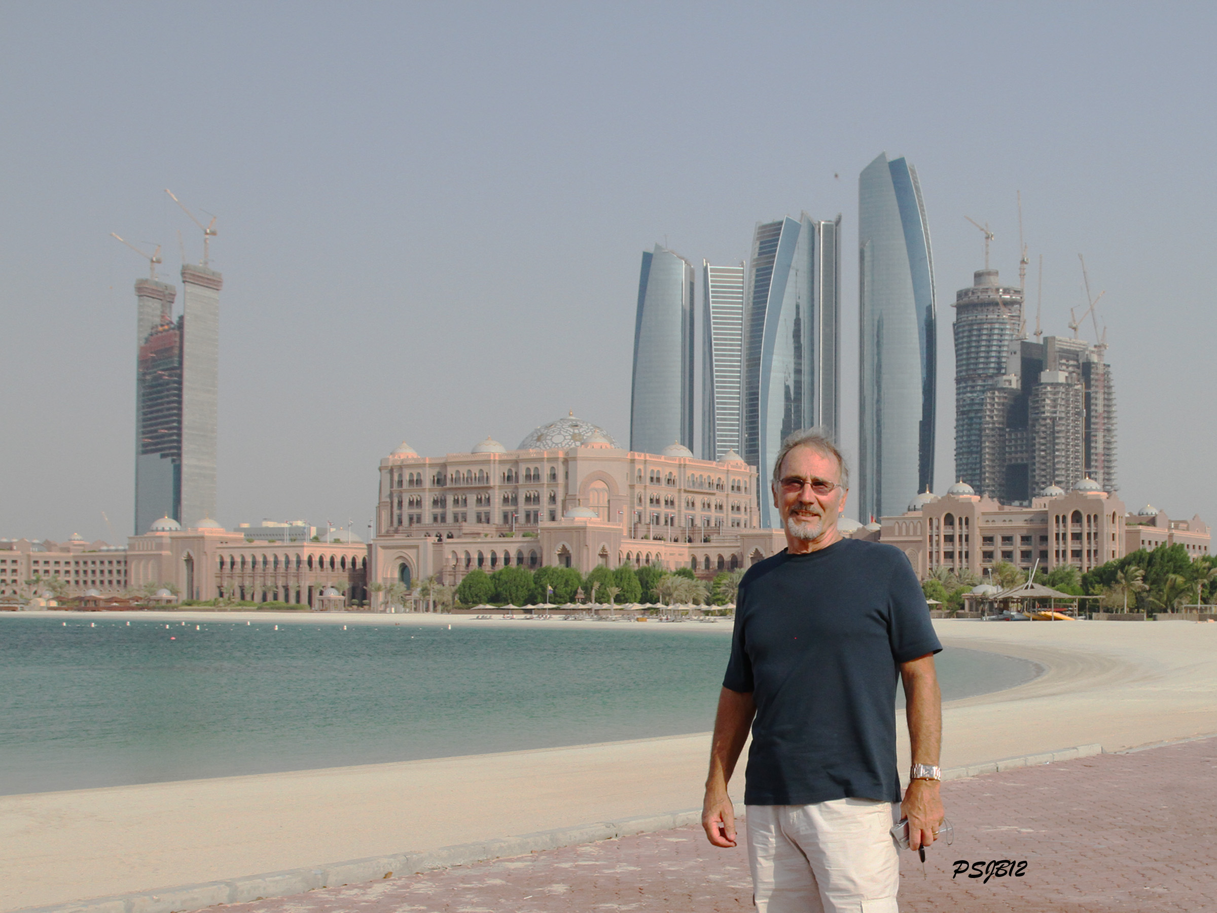 Marina side of Emirates Palace, Abu Dhabi